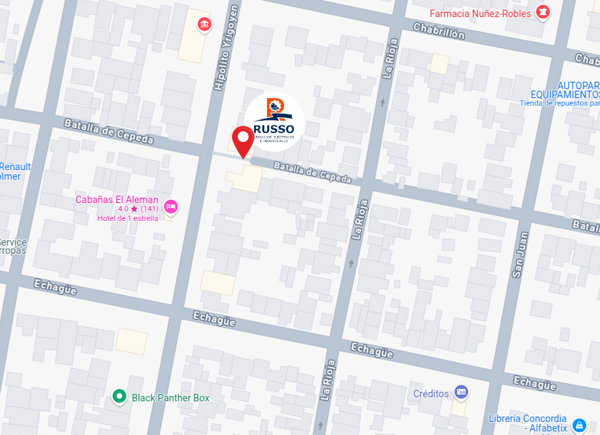 ubicacion russo servicios electricos e industriales concordia entre rios argentina